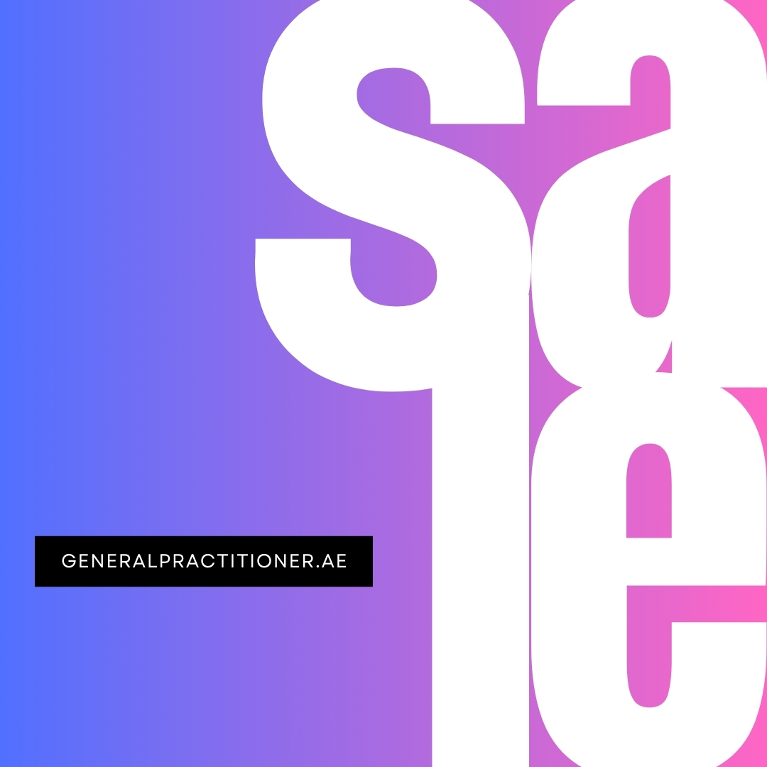 Colorful gradient background with the word 'safe' prominently displayed
